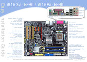 AOpen i915Ga-EFRII Easy Installation Manual