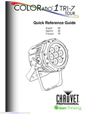 Chauvet Colorado 1 Tri-7 Quick Reference Manual