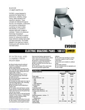 Zanussi EVO900 Specifications
