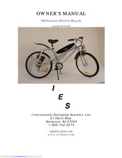 IES Centaur Owner's Manual