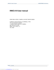 INNOSTREAM INNO-A10 User Manual