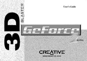 Creative 3D Blaster GeForce2 GTS User Manual
