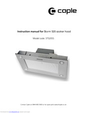Caple Storm 520 ST520SS Instruction Manual