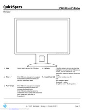 hp z24i specifications