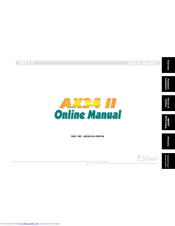 AOPEN AX34II Manual