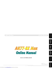 AOPEN AK77-8XMAX Manual