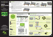 Insignia NS-42D40SNA14 Quick Setup Manual