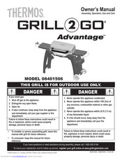 Char-Broil Grill-2-Go Advantage 08401506 Owner's Manual