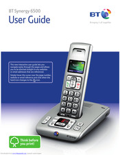 BT Synergy 6500 User Manual