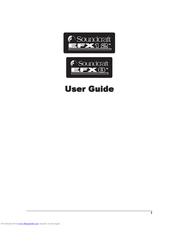 SoundCraft EFX8 User Manual