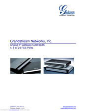 Grandstream Networks GXW40 series User Manual