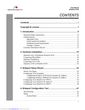 Broadxent BritePort 8120 User Manual