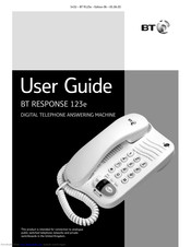 BT RESPONSE 123e User Manual
