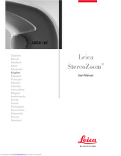 Leica StereoZoom User Manual