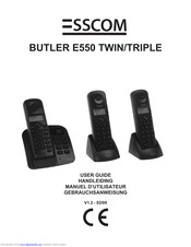 Esscom BUTLER E550 TRIPLE User Manual