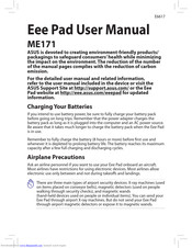 ASUS EEE PAD ME171 User Manual