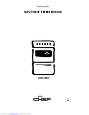 Chef CKE5065W Instruction Book