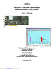 Spectrum Techniques ICS-PCI User Manual