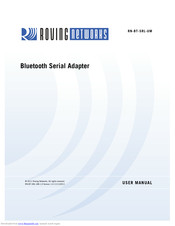 Roving Networks Bluetooth Serial Adapter User Manual