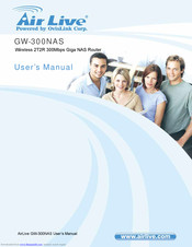 Ovislink AirLive GW-300NAS User Manual
