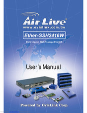 AIRLIVE ETHER-GSH2416W User Manual