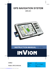 INVION GPS-3V106-IUS Instruction Manual