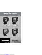 Matrix Humminbird 17 Operation Manual