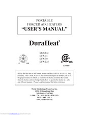 Dura Heat DFA-45 User Manual