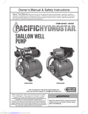 Pacific hydrostar 69305 Manuals | ManualsLib