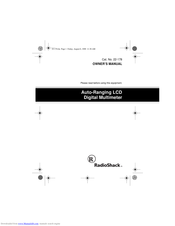 Radio Shack 22-178 Owner's Manual