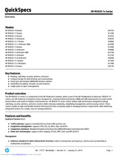 HP MSR20-12-W Specification