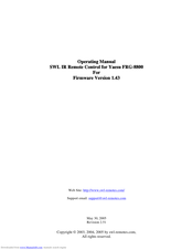 SWL for Yaesu FRG-8800 Operating Manual