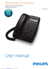 Philips CRD150 User Manual