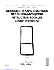Electrolux ERN29850 Instruction Booklet