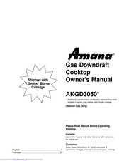 Amana AKGD3050 Series Owner's Manual
