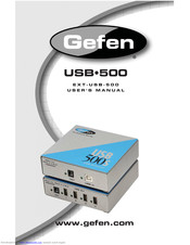 Gefen USB-500 User Manual