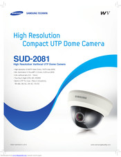 Samsung SUD-2081 Specifications
