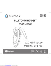 Blumax BT-ET07 User Manual