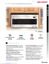 sharp r 1514 microwave parts