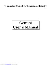 J-KEM Scientific Gemini User Manual