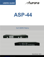 Aurora Multimedia Aspyre ASP-44 User Manual