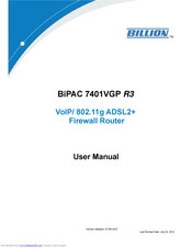 Billion BiPAC 7401VGP R3 User Manual