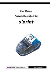 Custom Engineering s'print DPT100-I User Manual