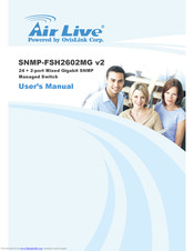 AIRLIVE SNMP-FSH2602MG V2 User Manual