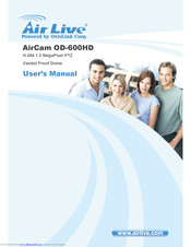 AIRLIVE AIRCAM OD-600HD User Manual