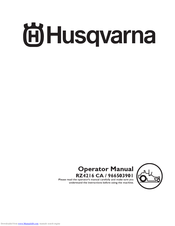 HUSQVARNA 966503901 Operator's Manual