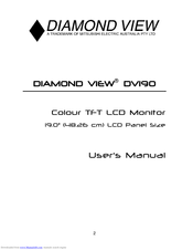 Diamond View DV190 User Manual