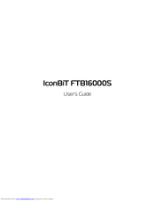IconBiT FTB16000S User Manual