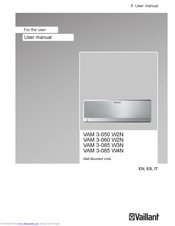 Vaillant VAM 3-050 W2N User Manual