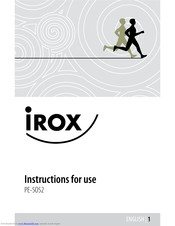 IROX PE-SOS2 Instructions For Use Manual